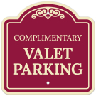 Complimentary Valet Parking Décor Sign Complimentary Valet Parking Décor Sign