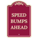 Speed Bumps Ahead Décor Sign Speed Bumps Ahead Décor Sign