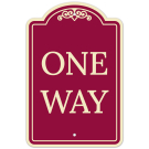 One Way Décor Sign One Way Décor Sign