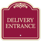 Delivery Entrance Décor Sign Delivery Entrance Décor Sign