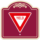Yield Symbol Décor Sign Yield Symbol Décor Sign