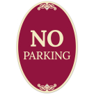 No Parking Decor Sign, (SI-73842) No Parking Decor Sign, (SI-73842)
