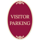 Visitor Parking Decor Sign, (SI-73845) Visitor Parking Decor Sign, (SI-73845)