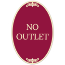 No Outlet Decor Sign No Outlet Decor Sign