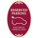 Reserved Parking Electrical Vehicle Only Decor Sign, (SI-73888) Reserved Parking Electrical Vehicle Only Decor Sign, (SI-73888)