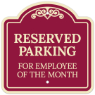 Reserved Parking For Employee Of The Month Décor Sign Reserved Parking For Employee Of The Month Décor Sign