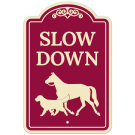 Slow Down Decor Sign, (SI-74253) Slow Down Decor Sign, (SI-74253)