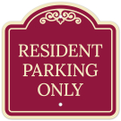 Resident Parking Only Décor Sign Resident Parking Only Décor Sign