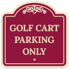 Golf Cart Parking Only Décor Sign Golf Cart Parking Only Décor Sign