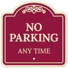 No Parking Any Time Décor Sign No Parking Any Time Décor Sign
