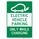 Electric Vehicle Parking Sign Electric Vehicle Parking Sign
