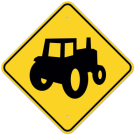 MUTCD Farm Equipment W11-5a Sign MUTCD Farm Equipment W11-5a Sign