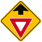 MUTCD Yield Ahead W3-2 Sign MUTCD Yield Ahead W3-2 Sign