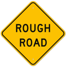 MUTCD Rough Road W8-8 Sign MUTCD Rough Road W8-8 Sign