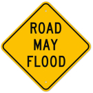 MUTCD Road May Flood K W8-18 Sign MUTCD Road May Flood K W8-18 Sign