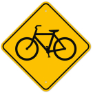 MUTCD Bicycle W11-1 Sign MUTCD Bicycle W11-1 Sign