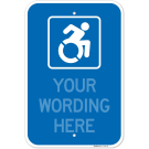 No Parking Your Text Here, Custom Sign No Parking Your Text Here, Custom Sign