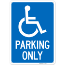 Parking Only Sign, (SI-74894) Parking Only Sign, (SI-74894)