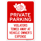 Private Parking Sign, Private Parking Sign,