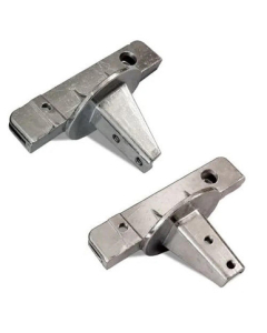 U-Channel Heavy Duty Street Sign Bracket 12" 90d, Extruded