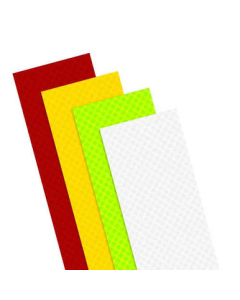 U channel Post Reflectors 72", HIP, Yellow