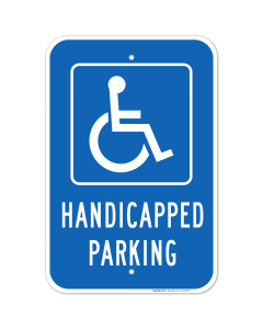 Handicap Parking Sign, Handicapped Sign