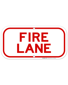 Fire Lane Parking Sign