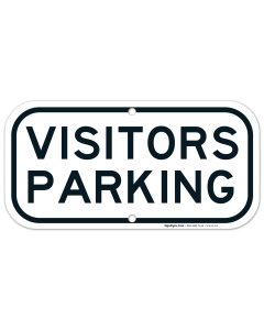 Visitors Parking Sign