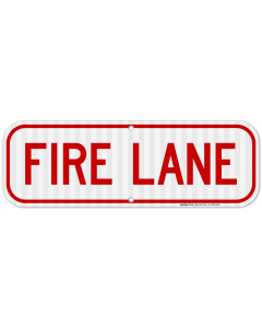 Fire Lane Supplementary Sign