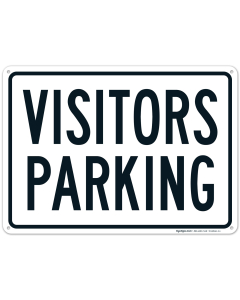 Visitors Parking Sign, (SI-68441)