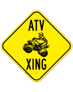 ATV Crossing Sign