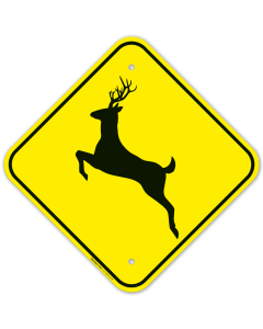 Deer Graphic Sign