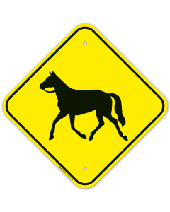 Horse Graphic Sign