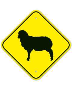 Sheep Crossing Sign