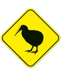 Kiwi Crossing Sign