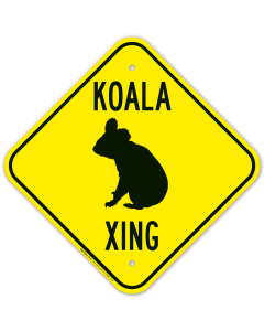 Koala Crossing Sign