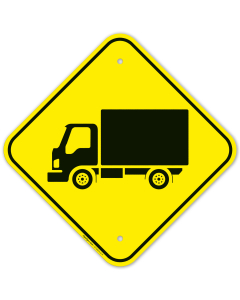 Truck Crossing Sign