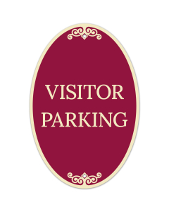 Visitor Parking Decor Sign, (SI-73845)