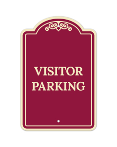 Visitor Parking Décor Sign, (SI-74039)