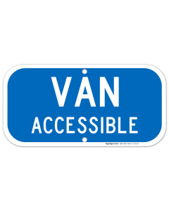 Van Accessible Sign, Handicap Parking Sign, (SI-752)