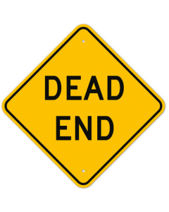 MUTCD Dead End W14-1 Sign