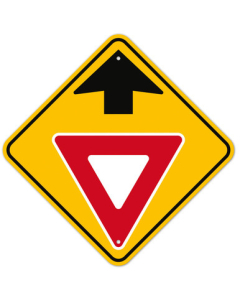 MUTCD Yield Ahead W3-2 Sign