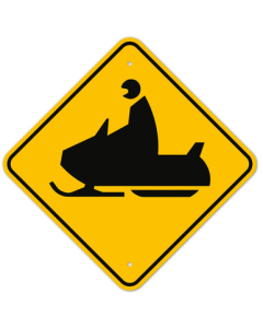 MUTCD Snowmobile W11-6 Sign