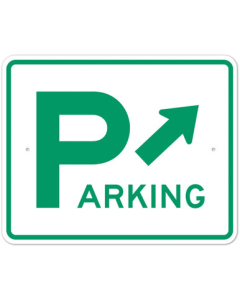 MUTCD Parking Specify Arrow D4-1 Sign