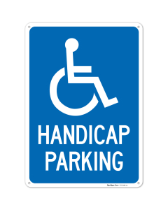 Handicap Parking Sign,