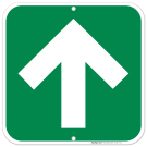 Up Arrow Sign - Green