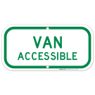 New York Handicap Parking Sign, Van Accessible