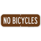 No Bicycles Sign