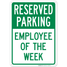 Employee Of The Week Sign