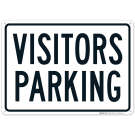 Visitors Parking Sign, (SI-68441)